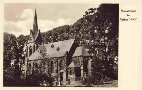 AK / Ansichtskarte Muensterdorf Itzehoe Steinburg Schleswig-Holstein Kirche