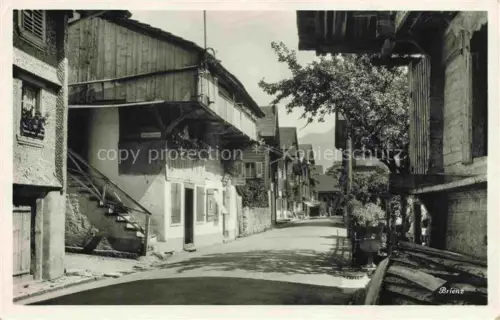 AK / Ansichtskarte Brienz Brienzersee BE Motiv Ortszentrum Feldpost