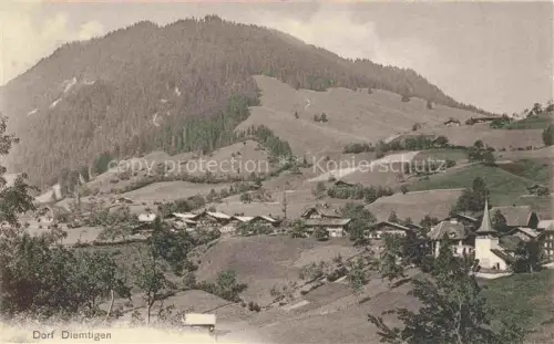 AK / Ansichtskarte Diemtigen Simmental BE Panorama