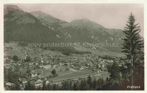 AK / Ansichtskarte Frutigen BE Panorama