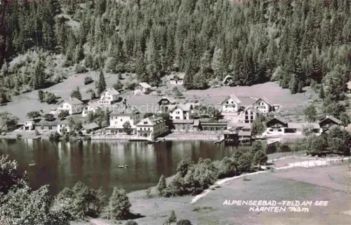 AK / Ansichtskarte Feld am See Villach Kaernten AT Teilansicht Alpenseebad