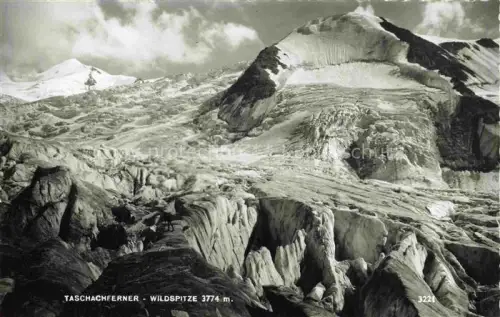 AK / Ansichtskarte Gletscher Ferner Glacier Glaciar Ghiacciaio-- Taschachferner Wildspitze