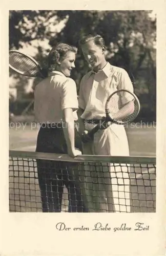 AK / Ansichtskarte Foto Amag Nr. 67811/2 Tennis 