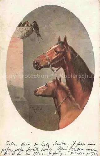 AK / Ansichtskarte Verlag Munk M. Wien Vienne Nr. 1161 Pferd 