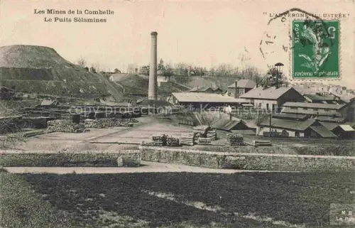 AK / Ansichtskarte La Combelle Auzat-la-Combelle IssOIRE 63 Puy-de-Dome Les Mines de la Combelle Le Puits Selamines
