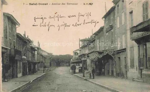 AK / Ansichtskarte Saint-Donat IssOIRE 63 Puy-de-Dome Avenue des Terreaux