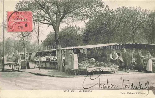 AK / Ansichtskarte Chatou Saint-Germain-en-Laye 78 Yvelines Le Marche