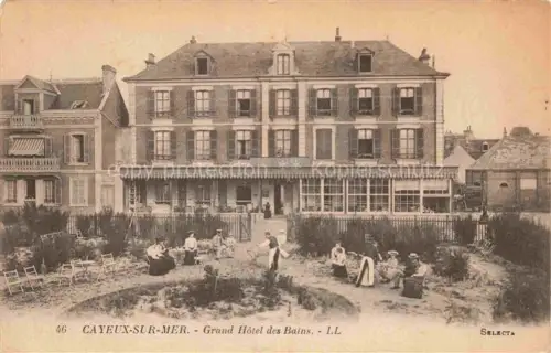 AK / Ansichtskarte CAYEUX -SUR-MER Abbeville 80 Somme Grand Hotel des Bains
