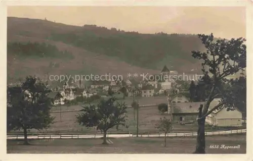 AK / Ansichtskarte Appenzell-Stadt IR Panorama Blick zur Kirche
