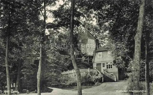 AK / Ansichtskarte Bad Essen Niedersachsen Kurhotel Friedenshoehe