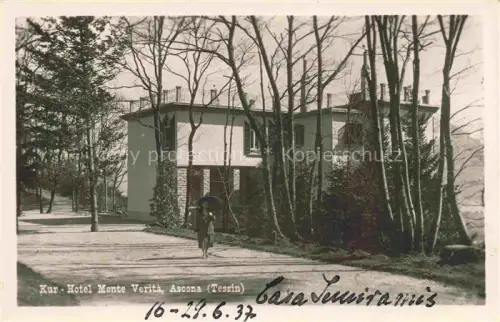 AK / Ansichtskarte Ascona Lago Maggiore TI Kurhotel Monte Verità