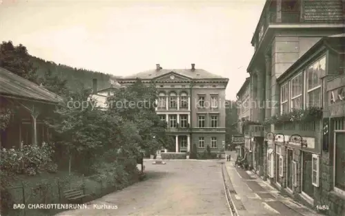 AK / Ansichtskarte Bad Charlottenbrunn Jedlina Zdroj PL Kurhaus