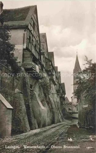 AK / Ansichtskarte Lauingen Donau Wasserschapfe Oberes Brunnental
