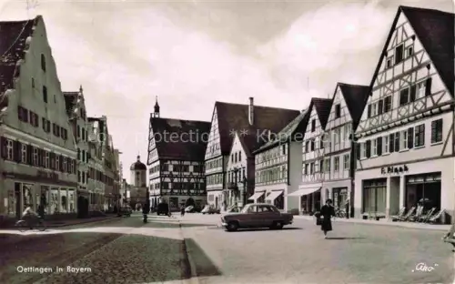 AK / Ansichtskarte Oettingen Stadtzentrum Fachwerkhaeuser