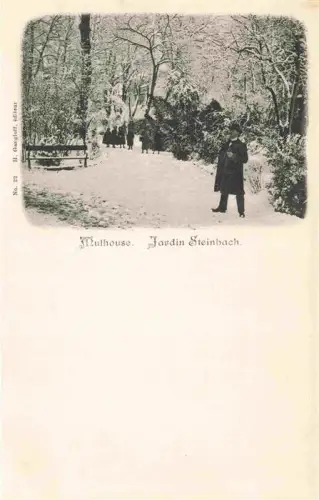 AK / Ansichtskarte MULHOUSE Muehlhausen 68 Haut-Rhin Jardin Steinbach