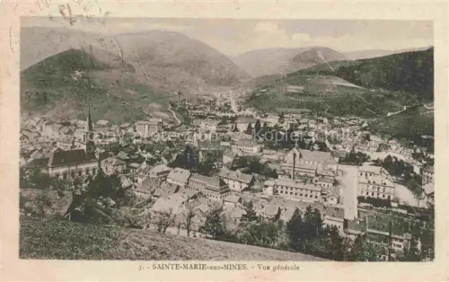 AK / Ansichtskarte Sainte-Marie-aux-Mines 68 Haut Rhin Vue générale