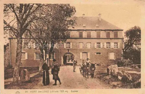 AK / Ansichtskarte Mont-Ste-Odile Mont-Sainte-Odile 67 Alsace Entrée