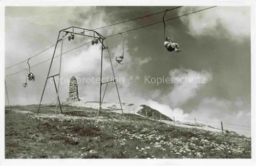 AK / Ansichtskarte Sessellift Chairlift Telesiege Feldberg Schwarzwald 