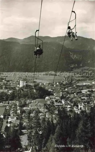 AK / Ansichtskarte Sessellift Chairlift Telesiege Kufstein i. T. Kaiserlieft 
