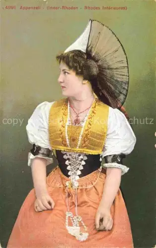 AK / Ansichtskarte Trachten  Costumes-- Appenzeller Inner Rhoden