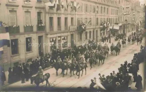 AK / Ansichtskarte MULHOUSE Muehlhausen 68 Haut-Rhin Entree de l'armee francaise le 17 nov 1918