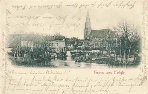 AK / Ansichtskarte Telgte Peine Teilansicht mit Kirche