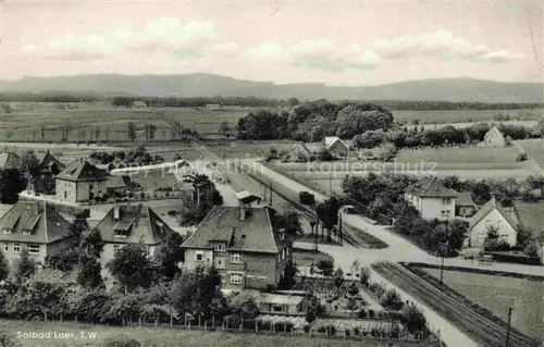 AK / Ansichtskarte Bad Laer Panorama mit Bahn Gleisen