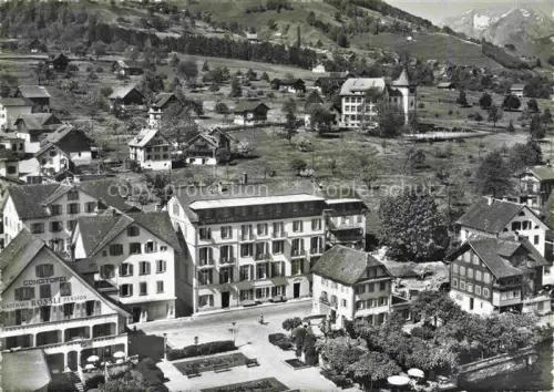 AK / Ansichtskarte Beckenried Vierwaldstaettersee NW Hotel Mond