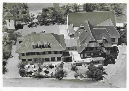 AK / Ansichtskarte Ostermundigen Gasthof zum Baeren Fliegeraufnahme