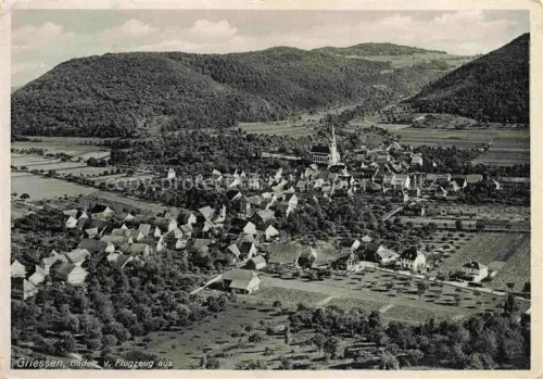 AK / Ansichtskarte Griessen Baden Klettgau Waldshut BW Fliegeraufnahme