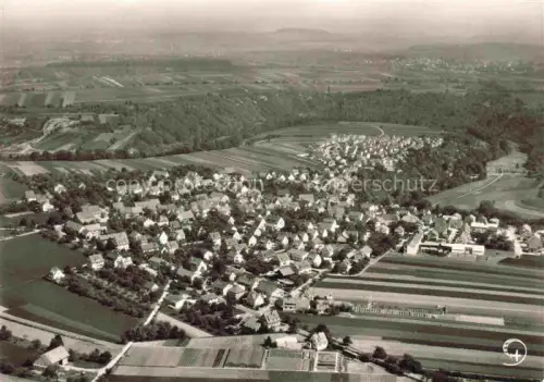 AK / Ansichtskarte Hegnach Waiblingen BW Fliegeraufnahme
