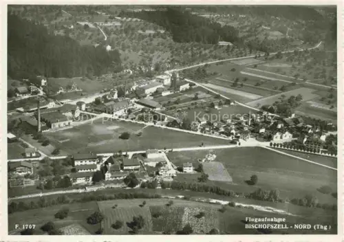 AK / Ansichtskarte Bischofszell TG Fliegeraufnahme