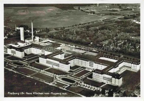 AK / Ansichtskarte FREIBURG Breisgau BW Neue Kliniken Fliegeraufnahme