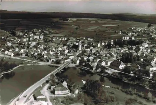 AK / Ansichtskarte Regen Bayern Fliegeraufnahme