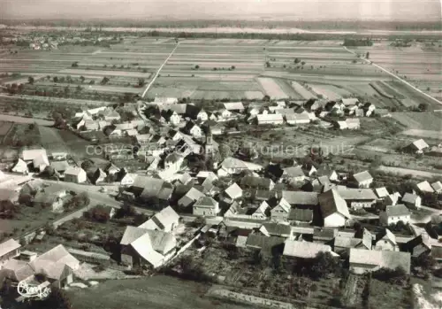 AK / Ansichtskarte Balgau COLMAR 68 Haut-Rhin Vue generale aerienne