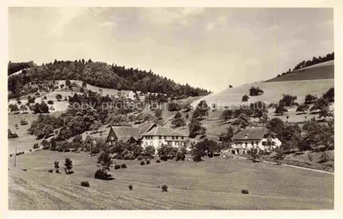 AK / Ansichtskarte Prinzbach Ortenaukreis Biberach Kinzigtal BW Panorama mit Gasthaus zum Kreuz