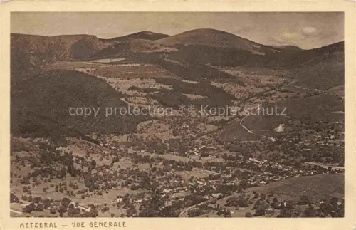 AK / Ansichtskarte Metzeral Metseral Colmar Alsace 68 Haut-Rhin Vue générale aérienne