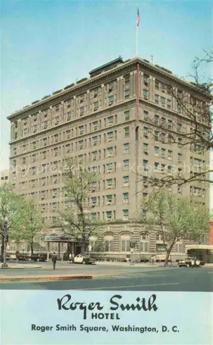 AK / Ansichtskarte WASHINGTON  DC USA Roger Smith Hotel