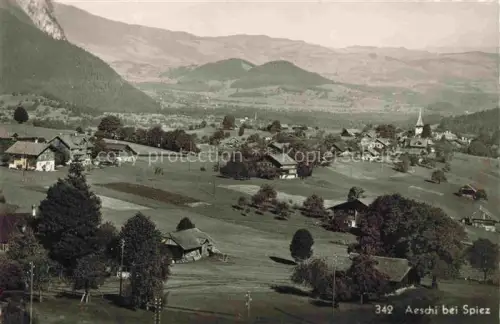 AK / Ansichtskarte Aeschi  Spiez BE Panorama