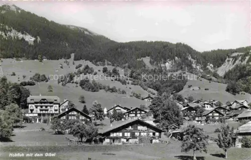 AK / Ansichtskarte Hohfluh-Hasliberg Bruenig BE Teilansicht mit Blick gegen Gibel