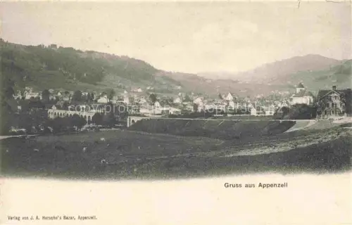AK / Ansichtskarte Appenzell-Stadt IR Panorama