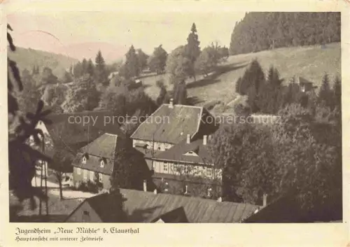 AK / Ansichtskarte Clausthal-Zellerfeld Goslar Niedersachsen Jugendheim Neue Muehle