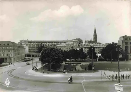 AK / Ansichtskarte MULHOUSE Muehlhausen 68 Haut-Rhin Les nouveaux quartiers Place de la Gare