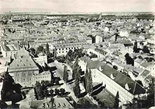 AK / Ansichtskarte MULHOUSE Muehlhausen 68 Haut-Rhin La Piscine et Centre Administratif Municpal vue aérienne