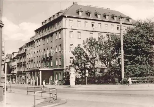AK / Ansichtskarte ZWICKAU  Sachsen HO Hotel Wagner Bahnhofstrasse
