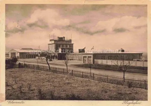 AK / Ansichtskarte CHEMNITZ Sachsen Flughafen