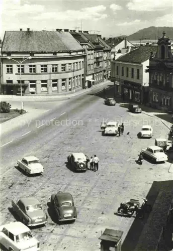 AK / Ansichtskarte Mnichovo Hradiste Muenchengraetz CZ Gottwaldovo namesti