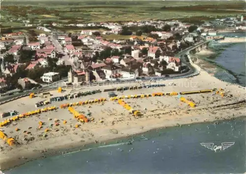 AK / Ansichtskarte Croix-de-Vie Les Sables-d Olonne Vendee 85 Vendee Vue aerienne d'ensemble de la Plage 
