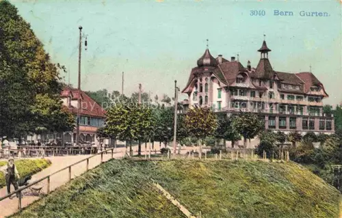 AK / Ansichtskarte Gurten Bern BE Gurtenkulm Berghotel