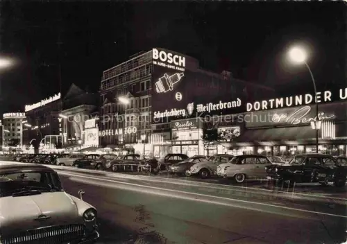AK / Ansichtskarte BERLIN  CITY Kurfuerstendamm Nachtaufnahme